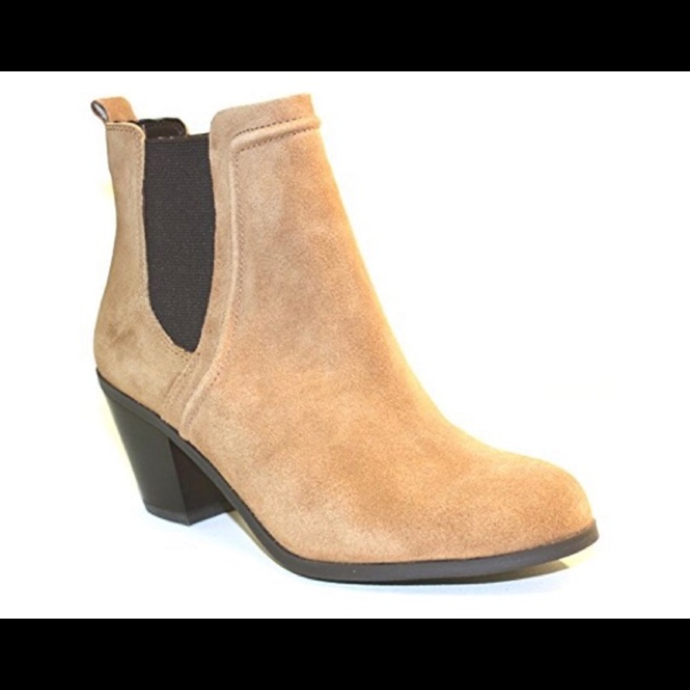 Sam Edelman Layla, Saddle Suede Short Boots 7 M